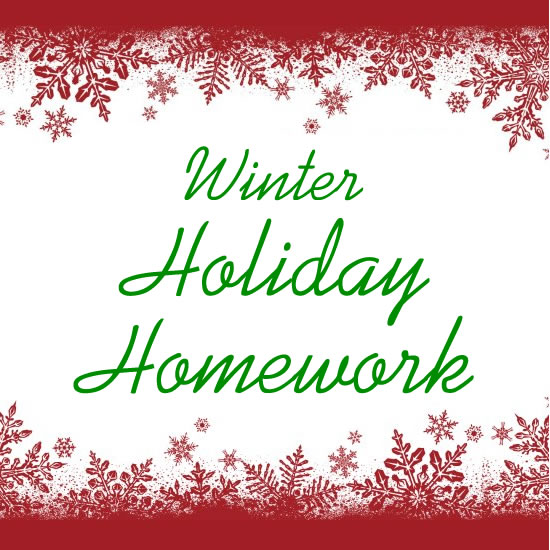 winter holiday homework in sanskrit