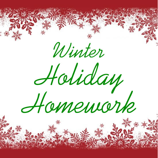 english winter holiday homework for class 3